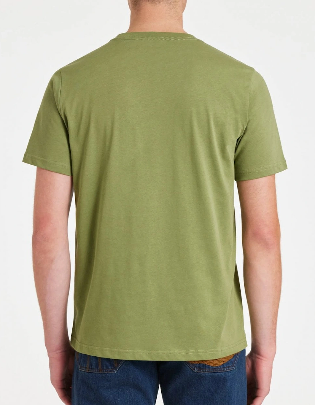 PS Mens Regular Fit Short Sleeve Organic Cotton Zebra Logo T-Shirt