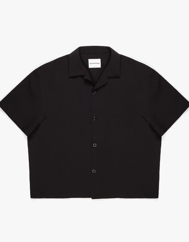 Oversized Seersucker Vacation Shirt