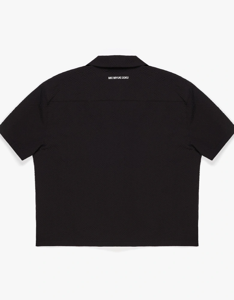 Oversized Seersucker Vacation Shirt