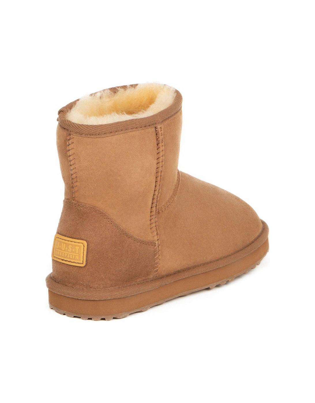 Ladies Mini Classic Sheepskin Boot - Chestnut