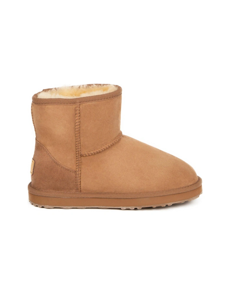 Ladies Mini Classic Sheepskin Boot - Chestnut