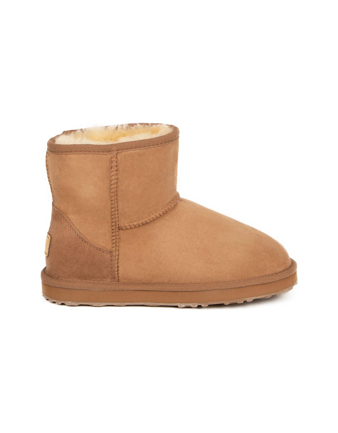 Ladies Mini Classic Sheepskin Boot - Chestnut