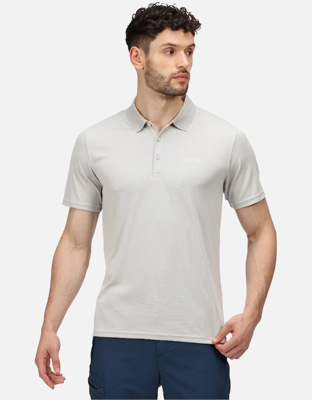 Mens Maverick V Quick Drying Wicking Polo Shirt, 5 of 4