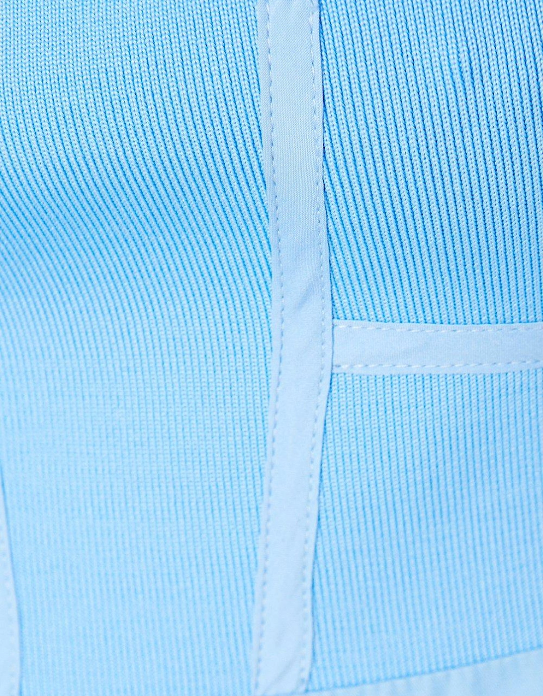 Seam Detail Bandage Bodice Midi Dress