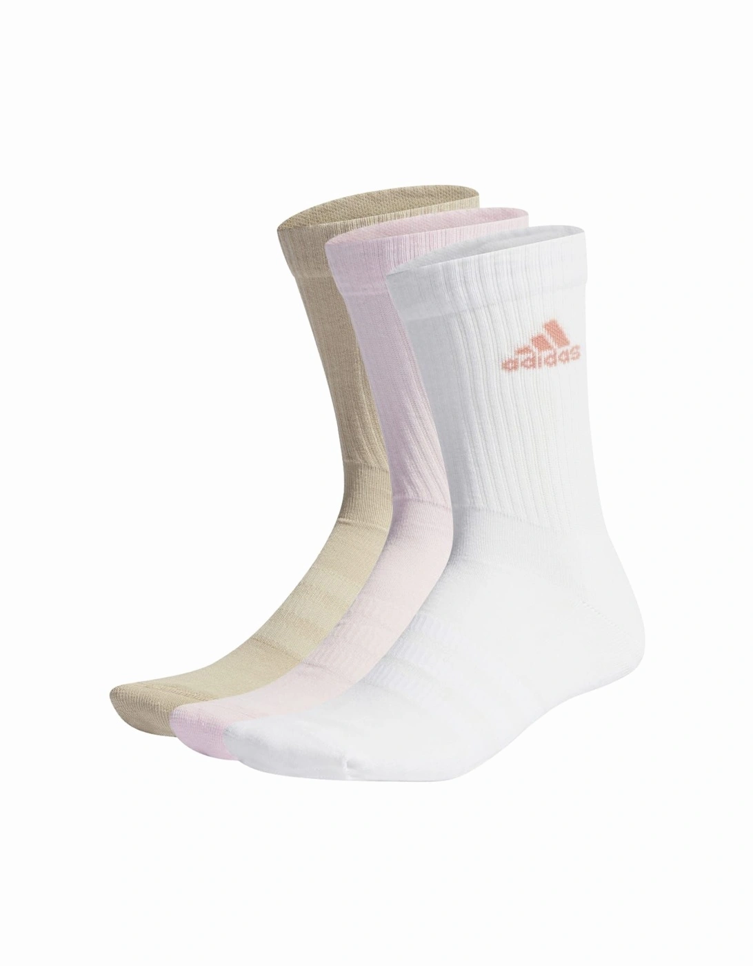 3 Pack of Cushioned Crew Socks, 2 of 1