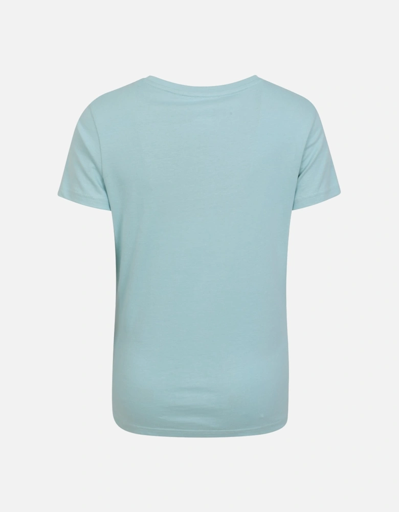 Womens/Ladies Fern Shell Organic T-Shirt