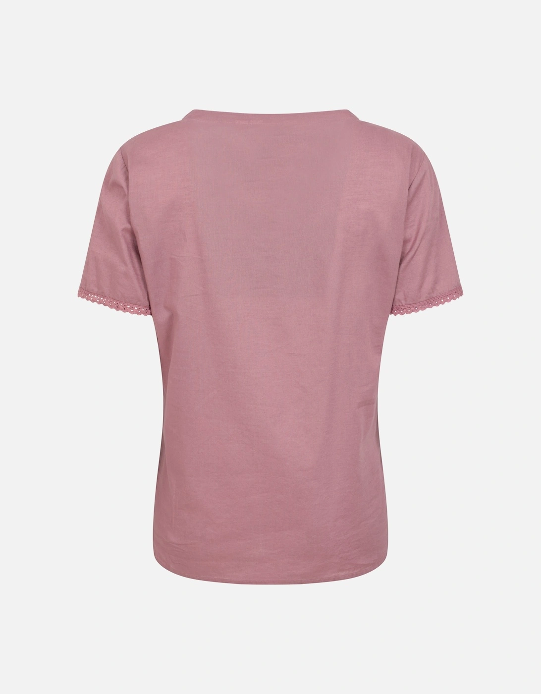 Womens/Ladies Paris Embroidered Top
