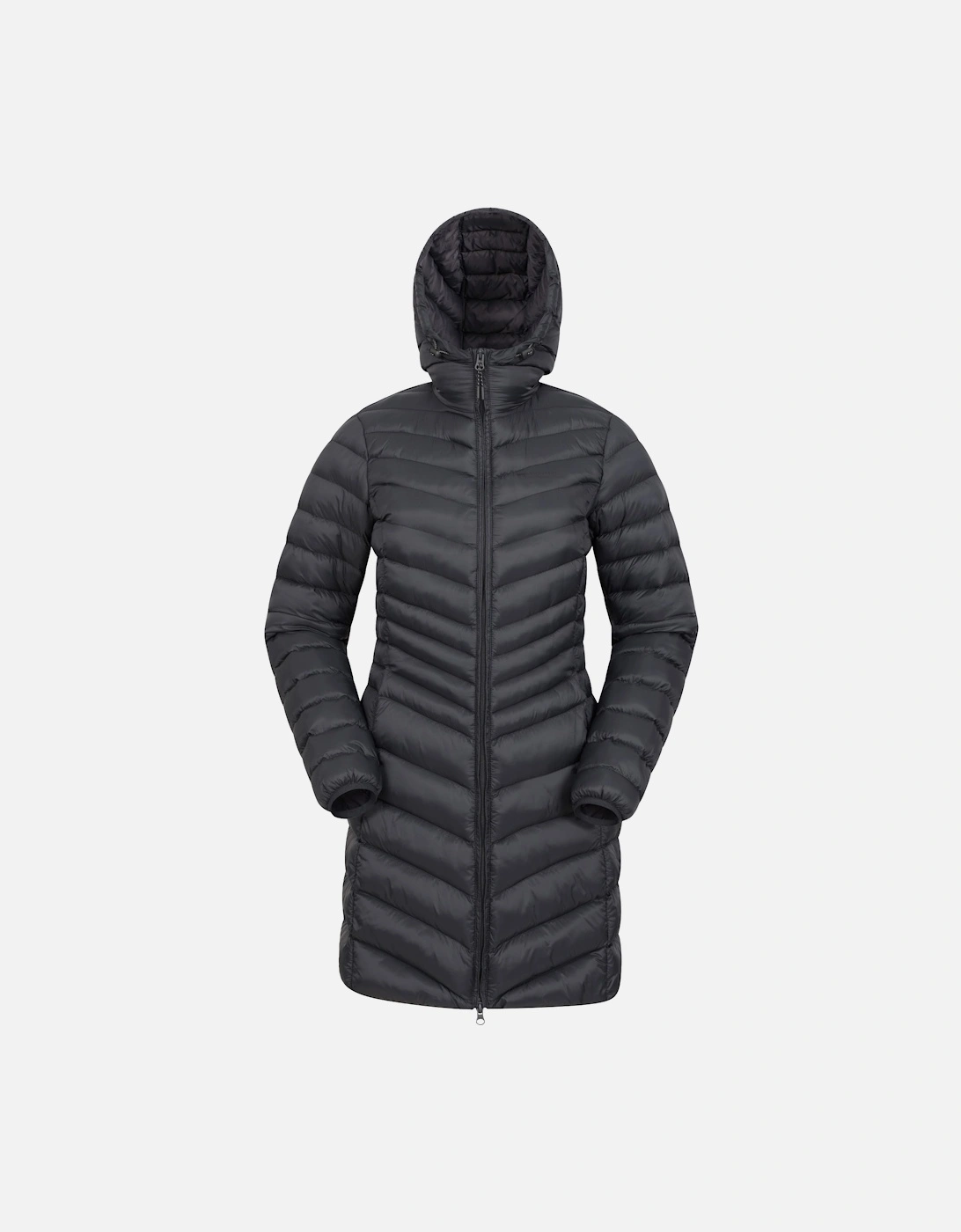 Womens/Ladies Florence Long Padded Jacket, 6 of 5