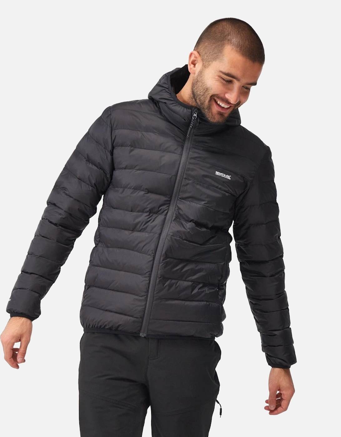 Mens Marizion Baffled Hooded Padded Jacket