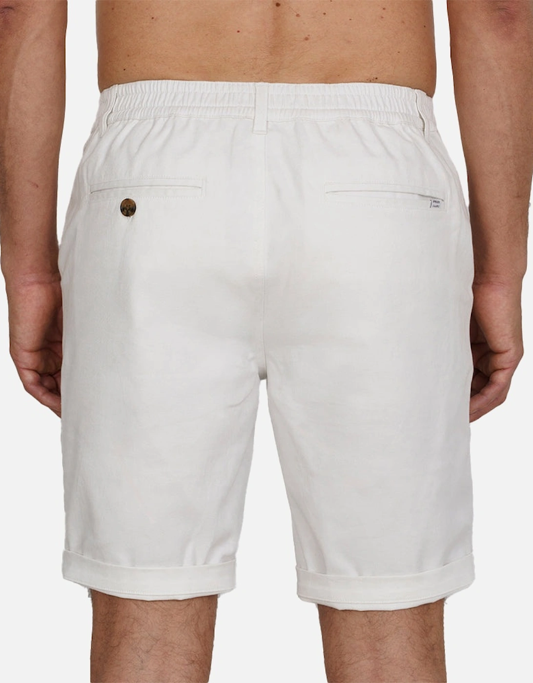 Chino Shorts, White