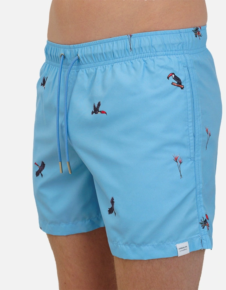 Toucan Swim Shorts, Desert Blue