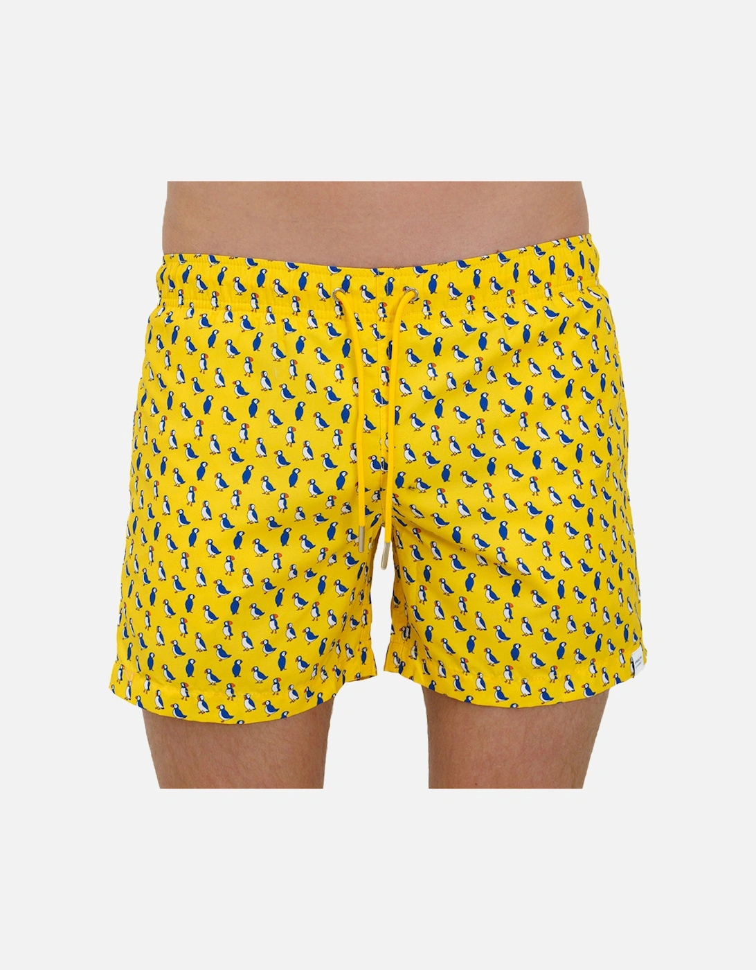Puffins Swim Shorts, Yellow, 4 of 3