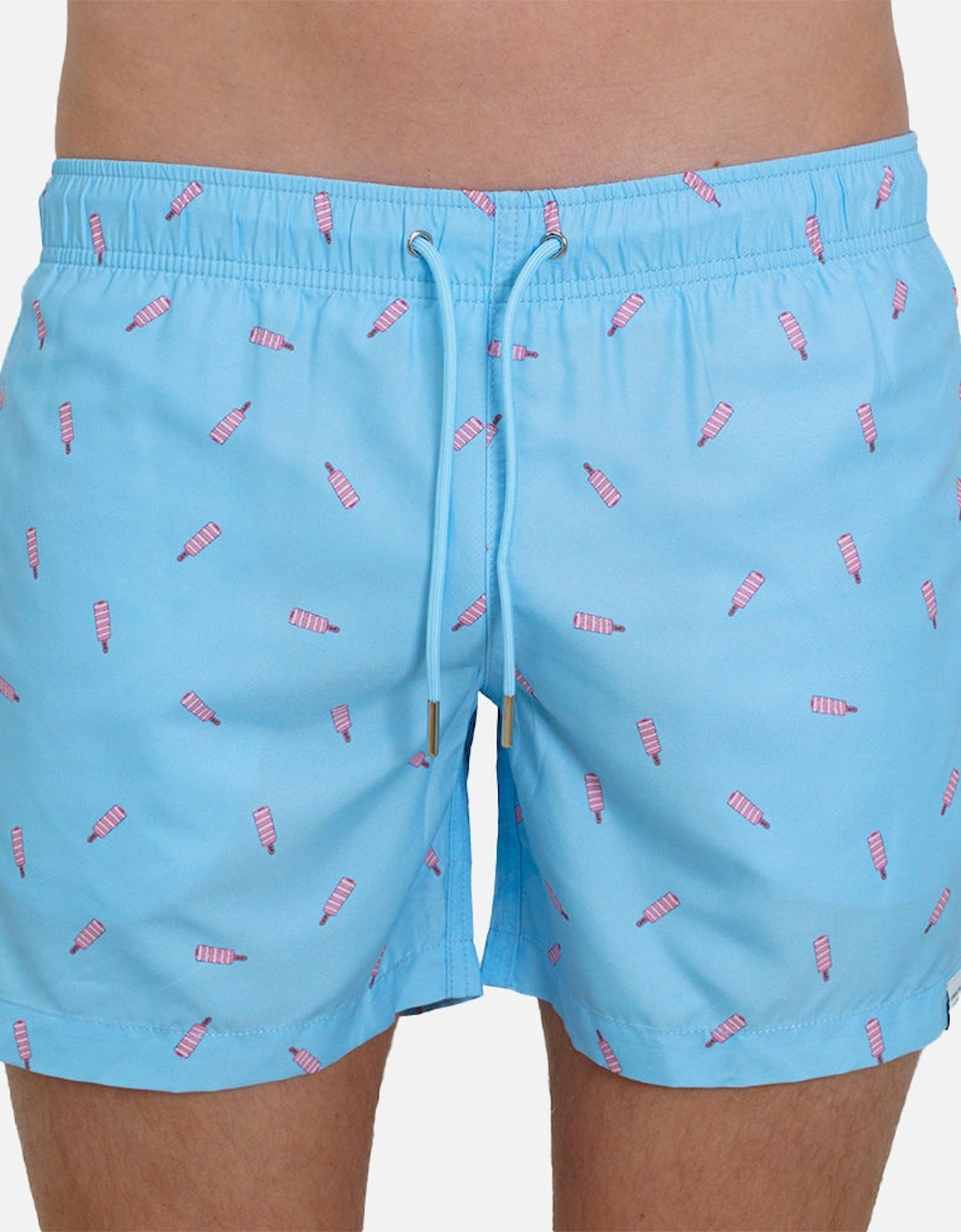 Twister Lolly Swim Shorts, Light Blue, 4 of 3