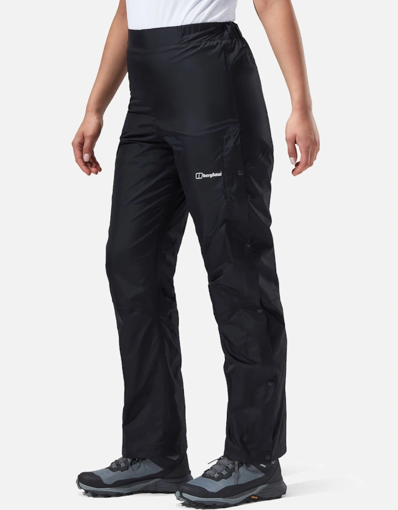 Womens Deluge 2.0 Waterproof Walking Trousers - Black