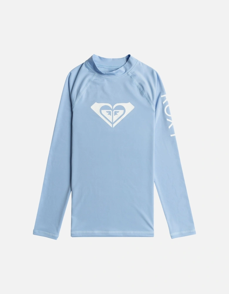 Kids Whole Hearted Long Sleeve UPF 50 Rash Vest