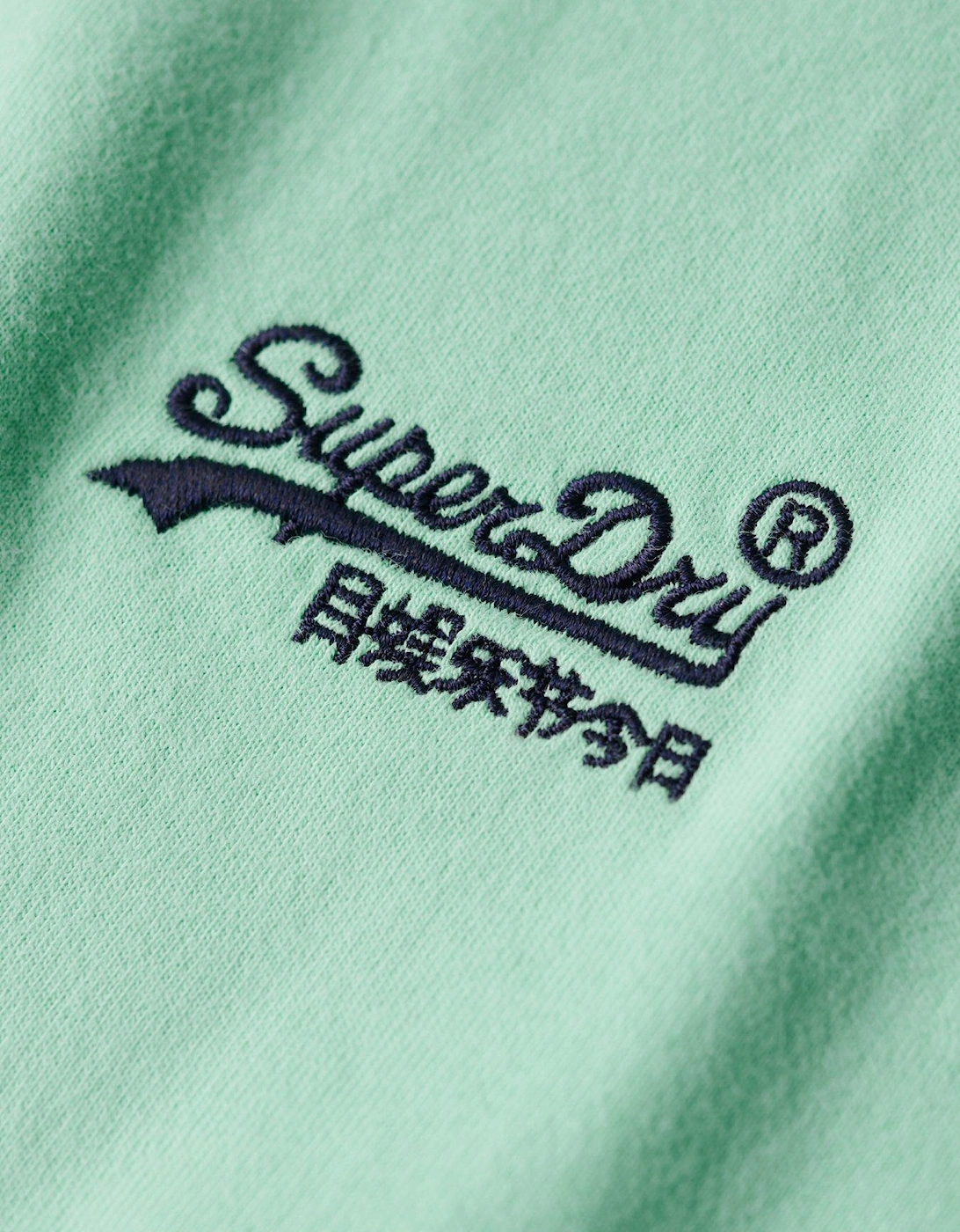 Essential Logo Embroidered T-Shirt - Light Green