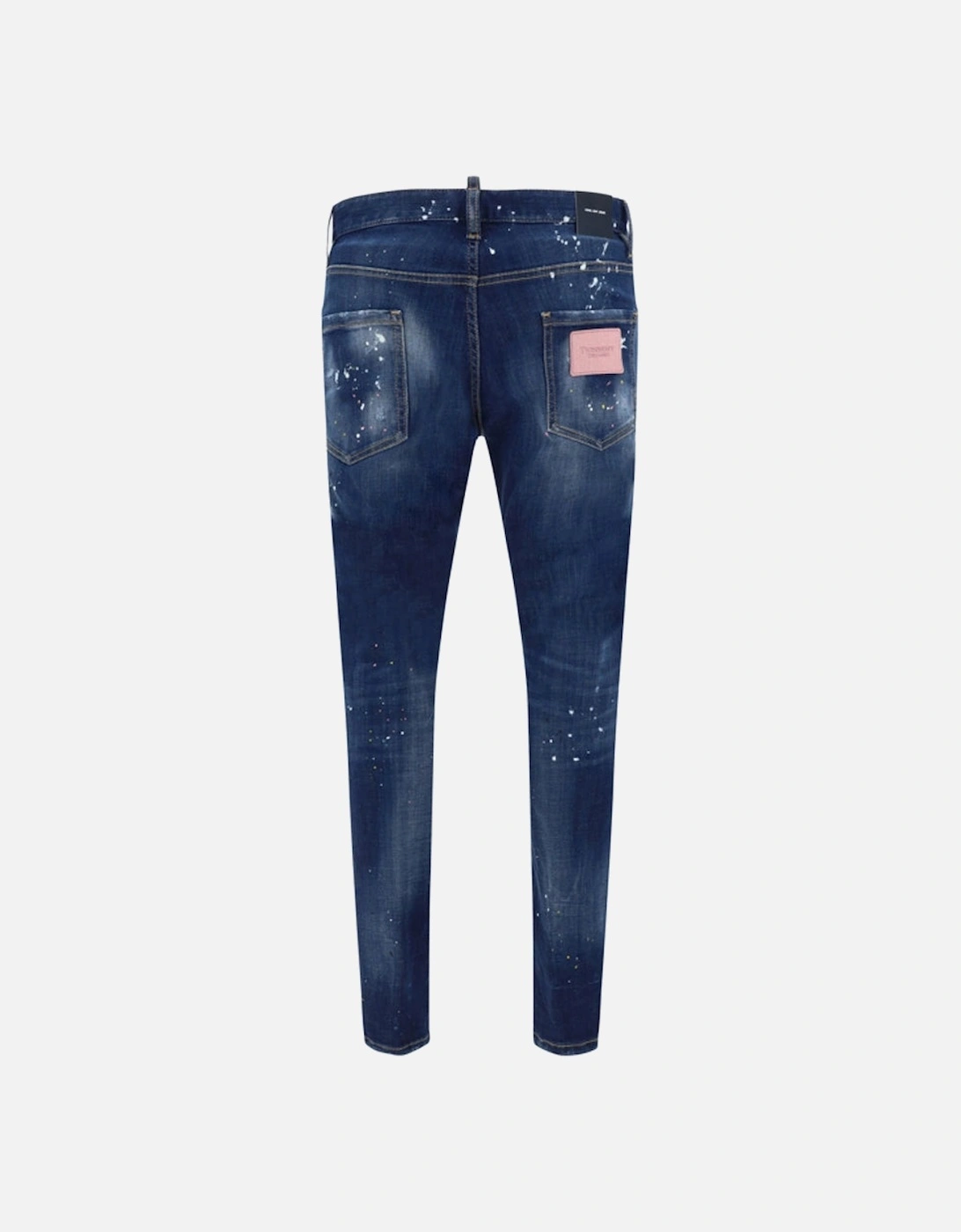Twinphony Paint Splattered Jeans in Blue
