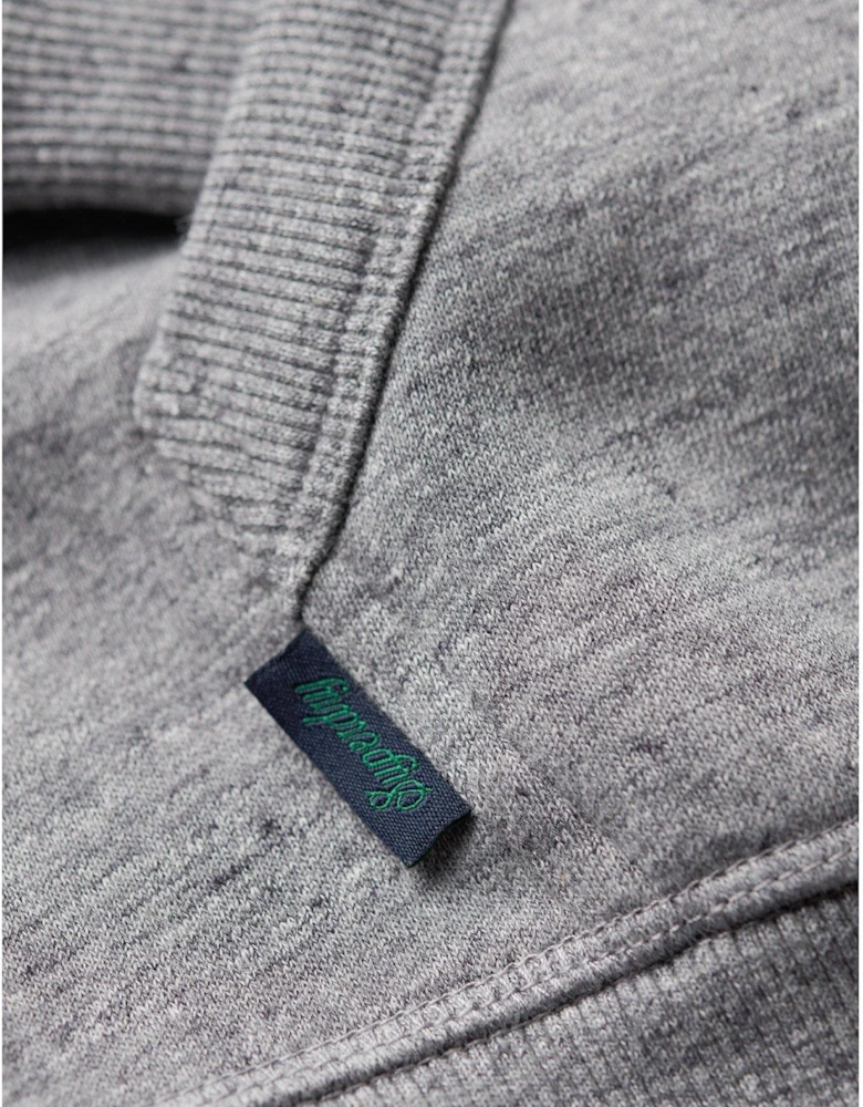 Essential Logo Zip Hoodie - Dark Grey