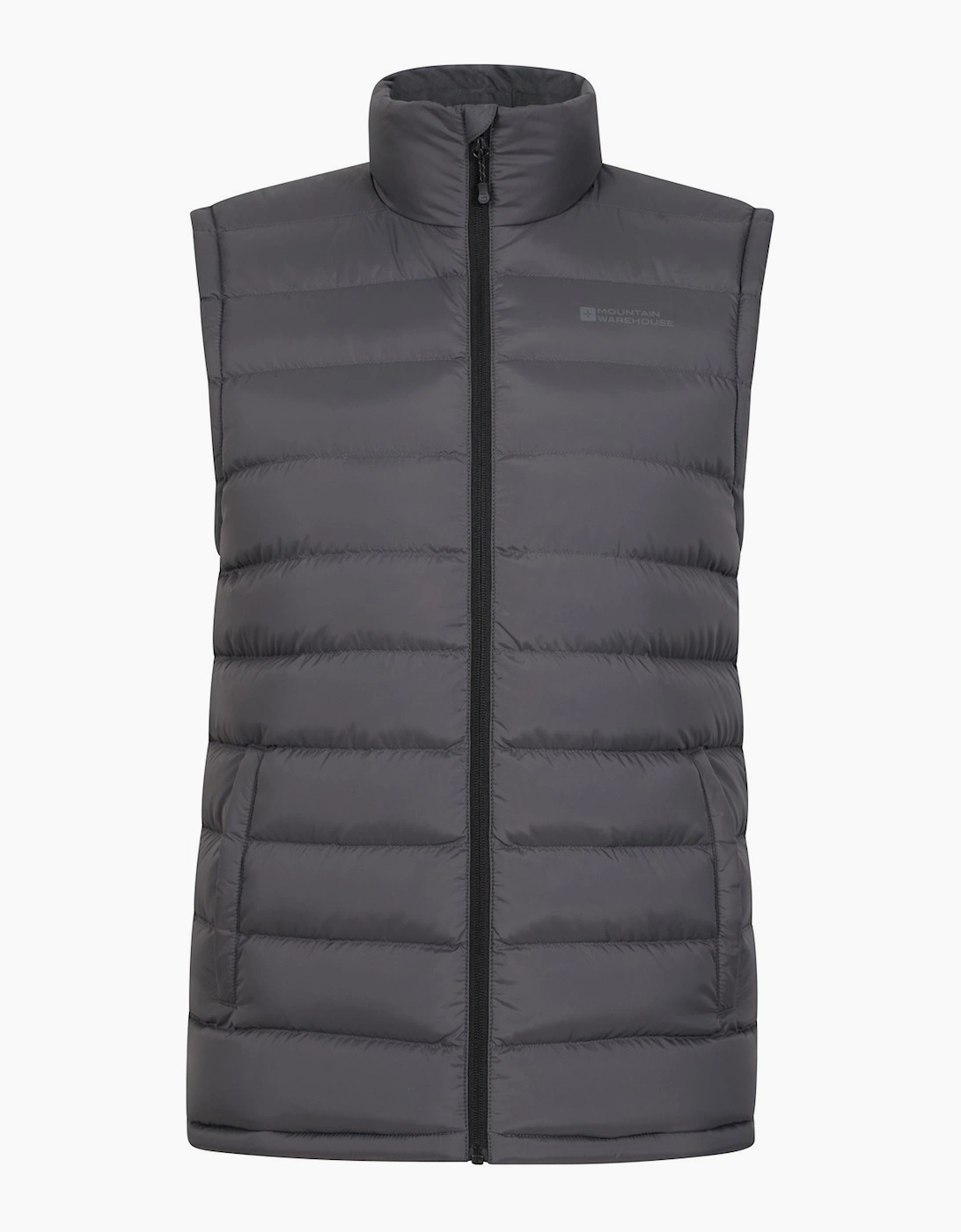 Mountain Warehouse Men's Grey Seasons Ii Padded Gilet - Size: Regular/34