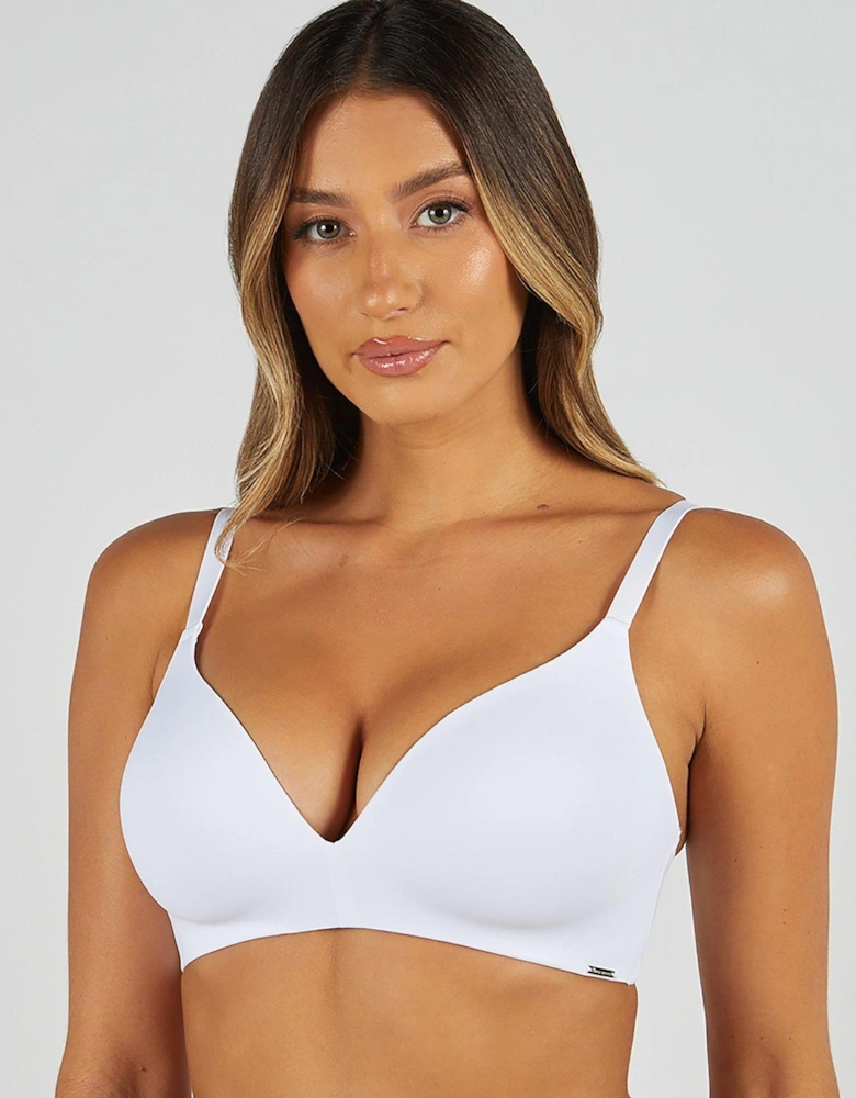 NON WIRED LOUNGE BRA - White