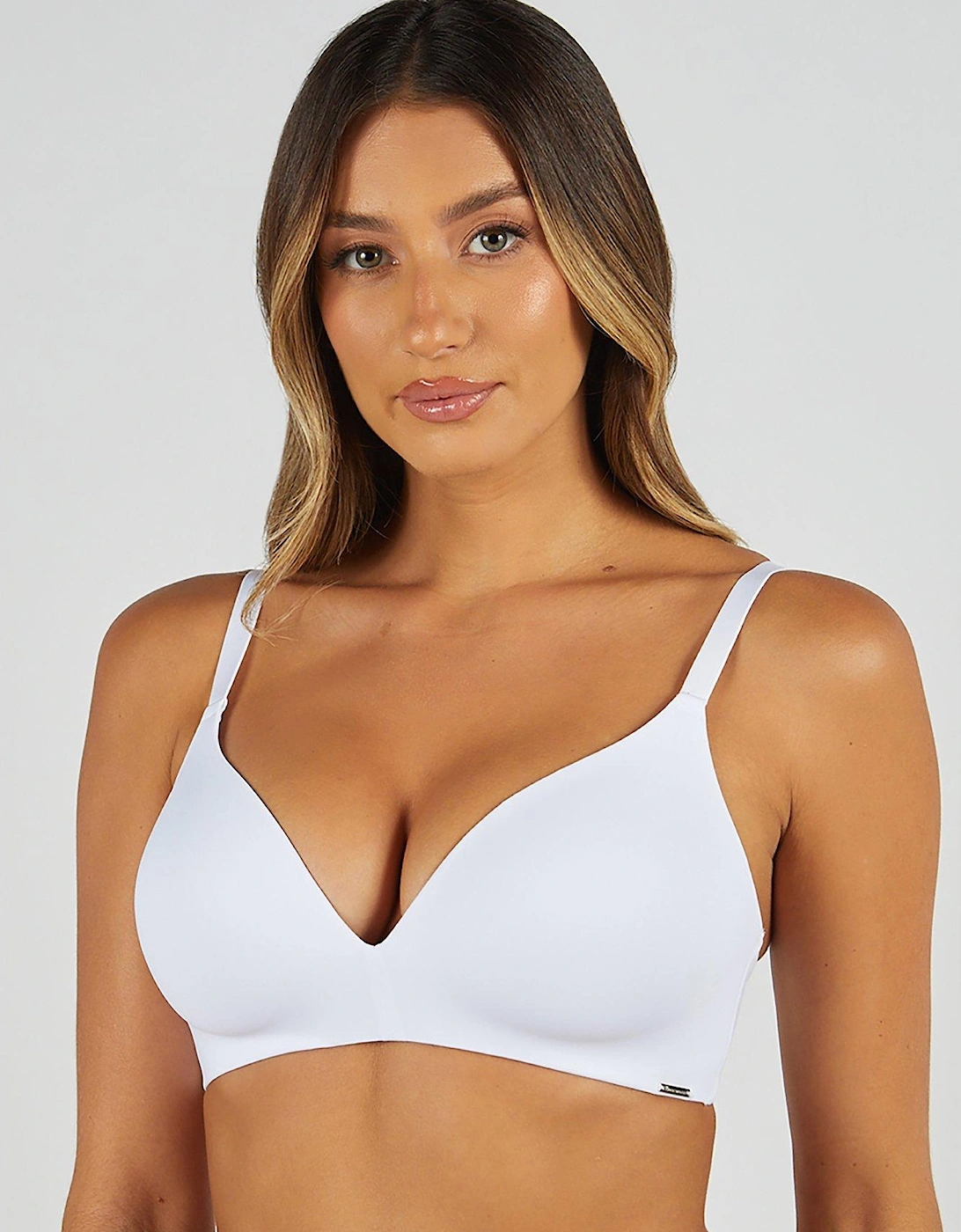 NON WIRED LOUNGE BRA - White