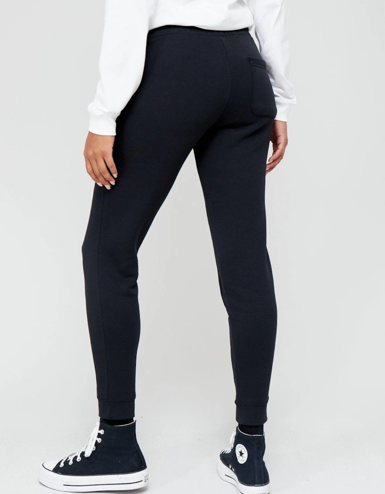 Womens Star Chevron Joggers - Black