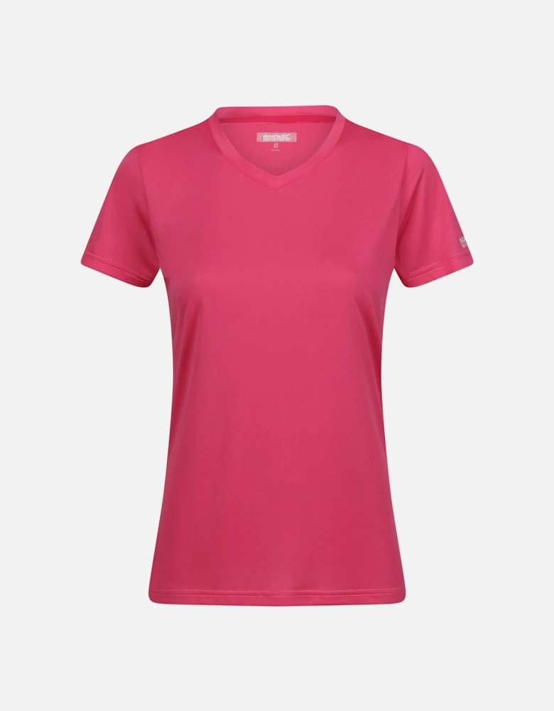 Womens/Ladies Fingal V Neck T-Shirt