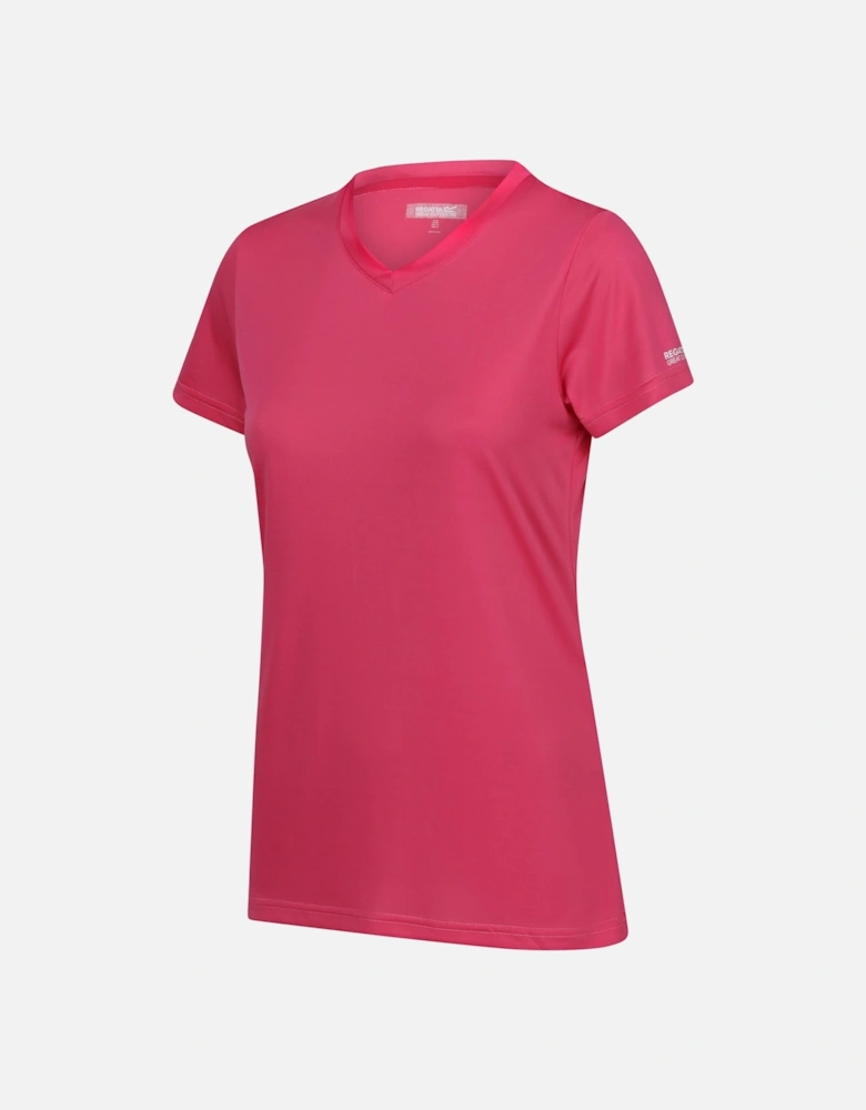 Womens/Ladies Fingal V Neck T-Shirt