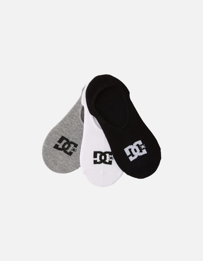 Mens SPP Liner Invisible Trainer Socks - 3 Pair Pack - 7-11UK