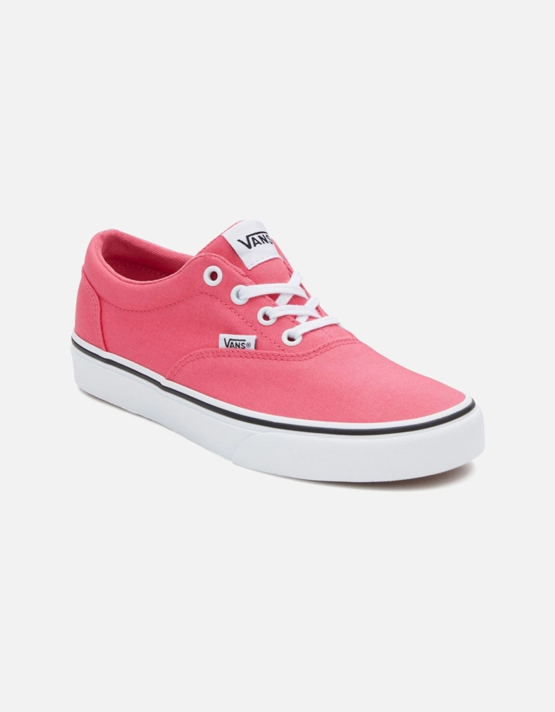 Womens Doheny Low Rise Canvas Trainers - Honeysuckle