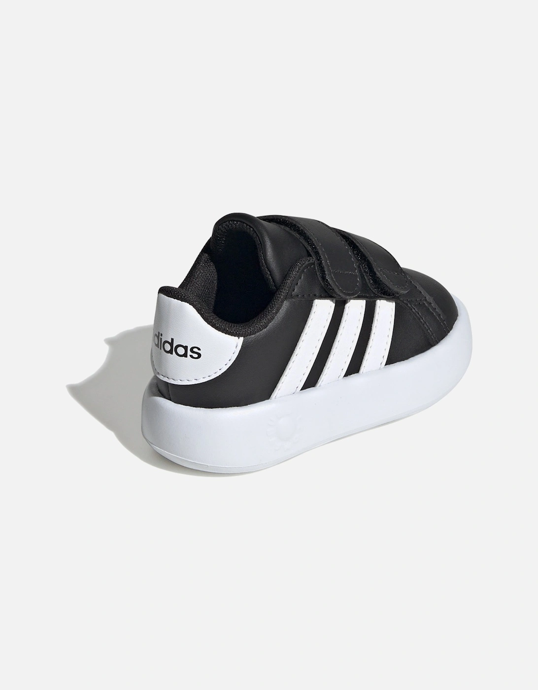 Infants Grand Court 2.0 Trainers (Black/White)