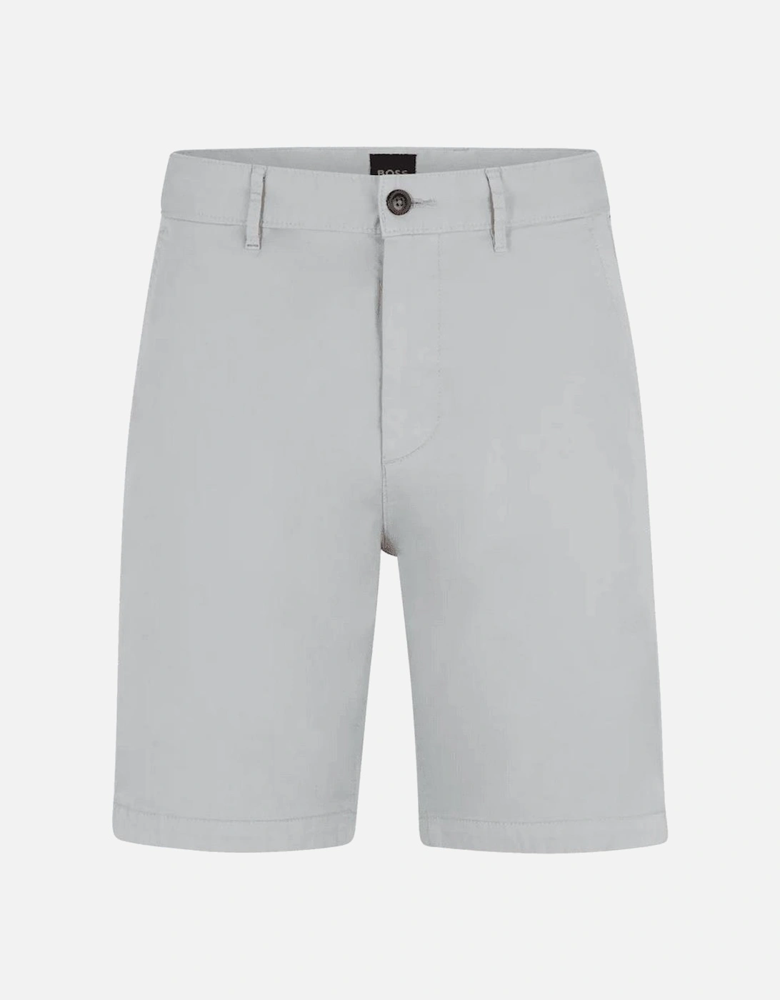 Cotton Slim Fit Grey Chino Shorts, 4 of 3