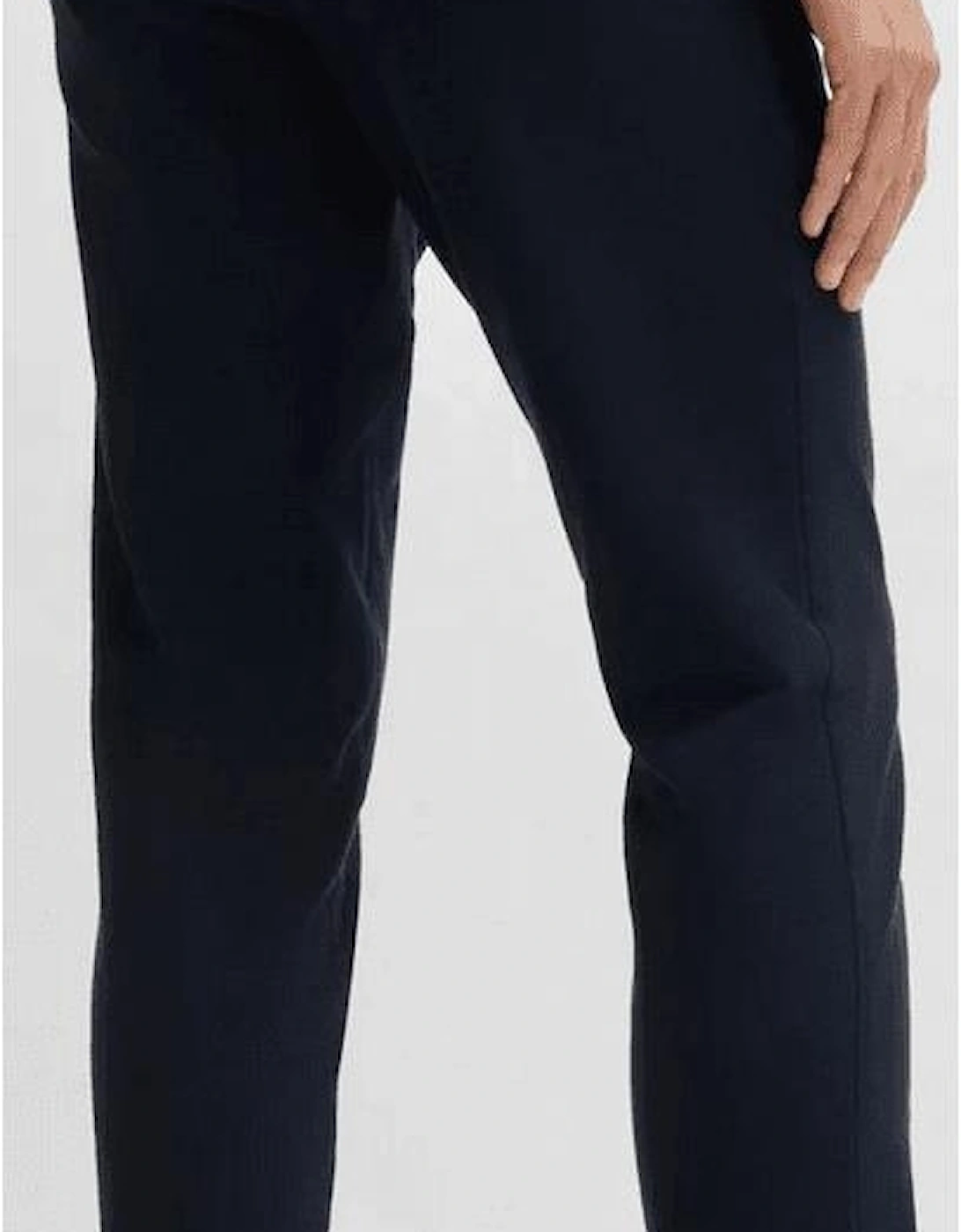 Kaito1 Slim Fit Navy Chino Trousers