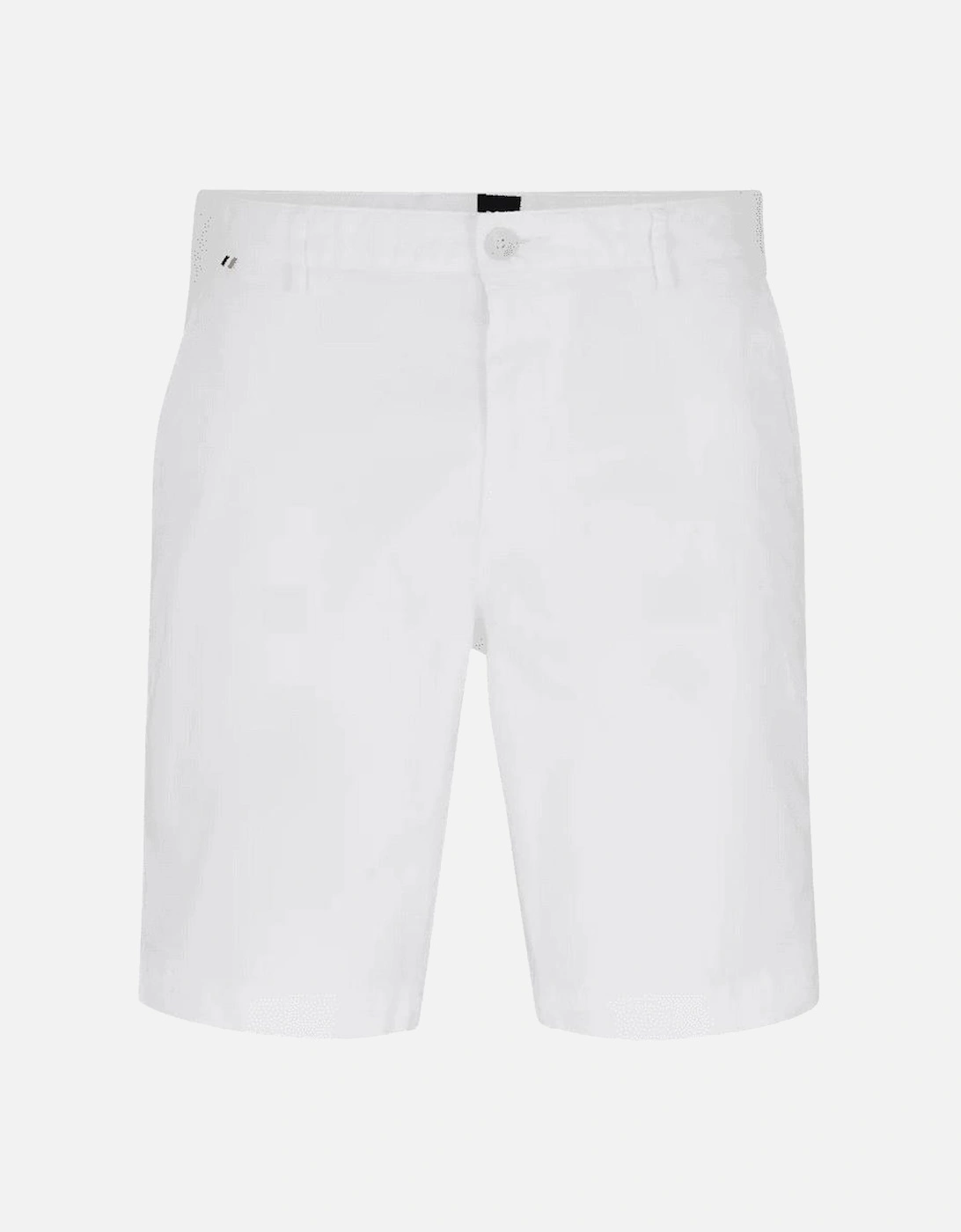 Slice Slim Fit Button White Shorts, 4 of 3