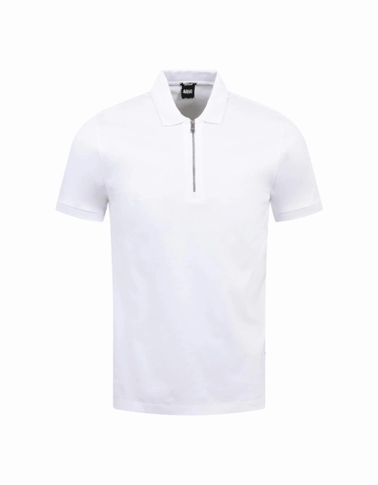 Polston Regular Fit White Polo Shirt