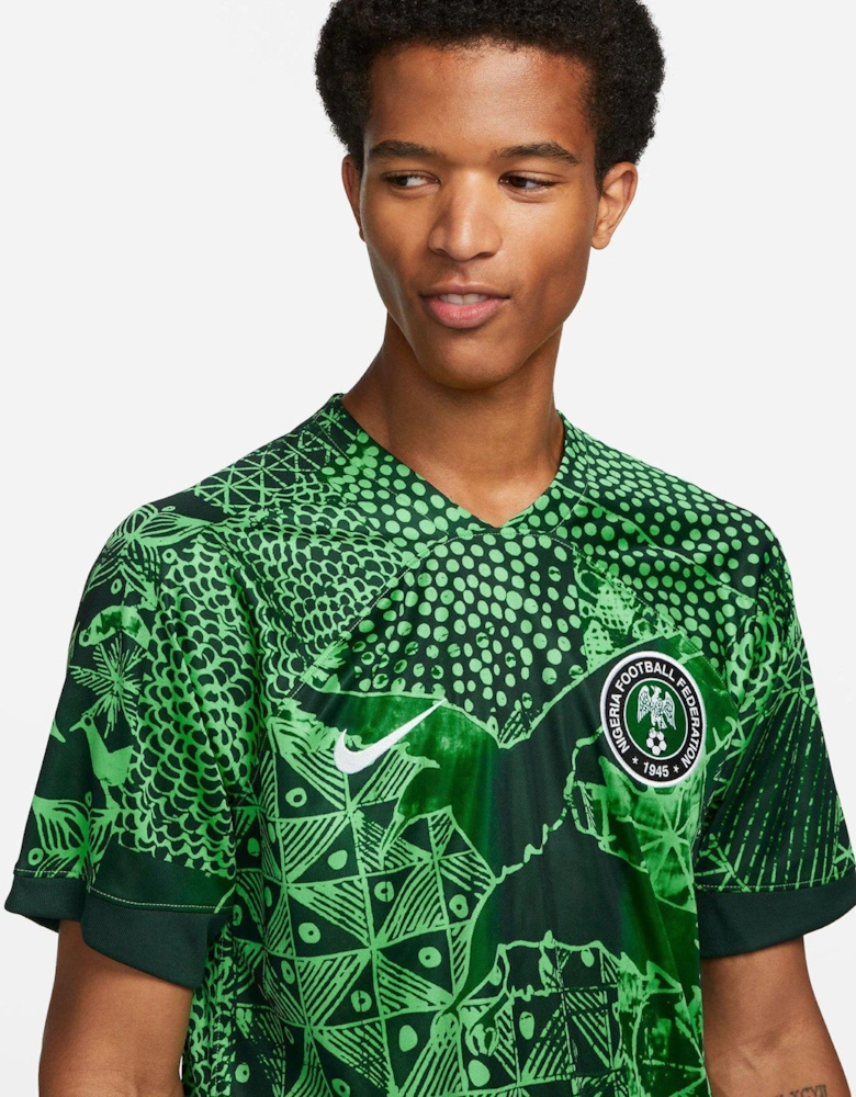Men's Nigeria 22/23 Home Replica Shirt - Green