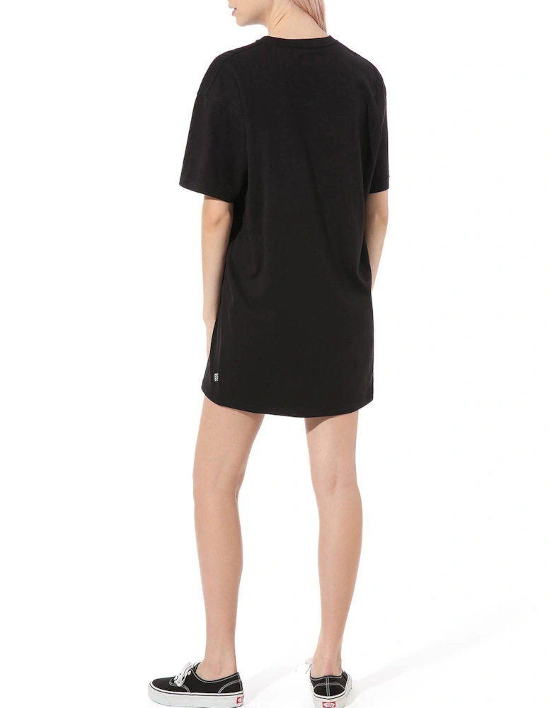 Women's Logo Tee Dress - BLACK