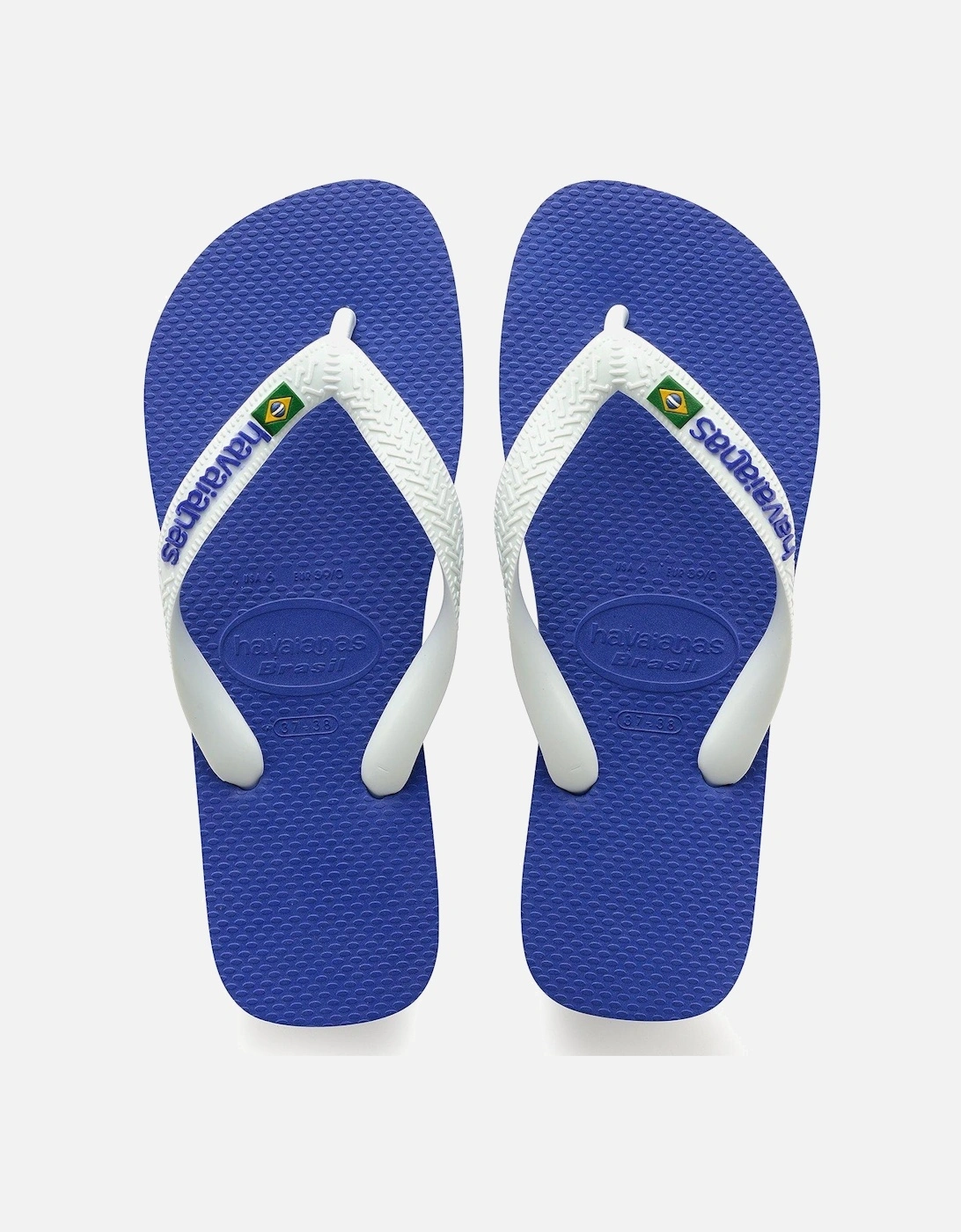 Kids Brasil Logo Flip Flop Sandal, 2 of 1