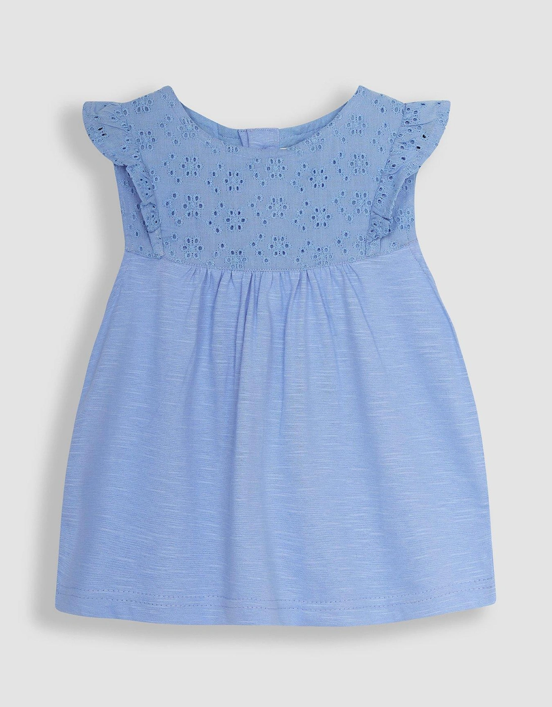 Girls 2-Pack Pretty Embroidered Tops - Blue