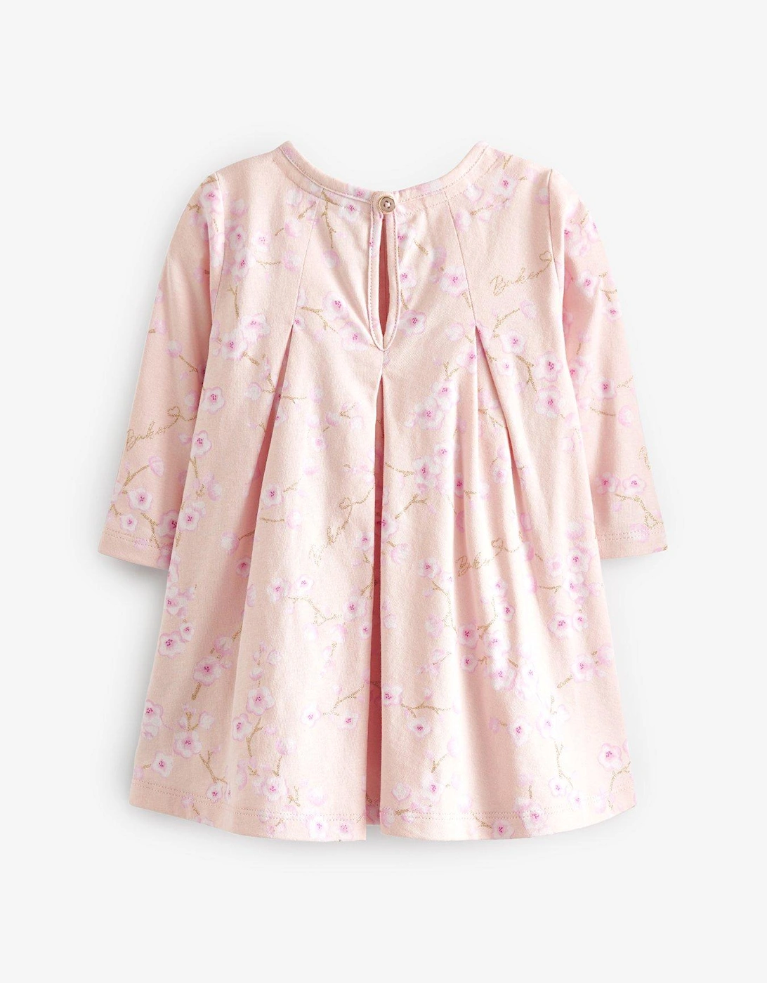 Baby Girls Jersey Aline Dress - Pink