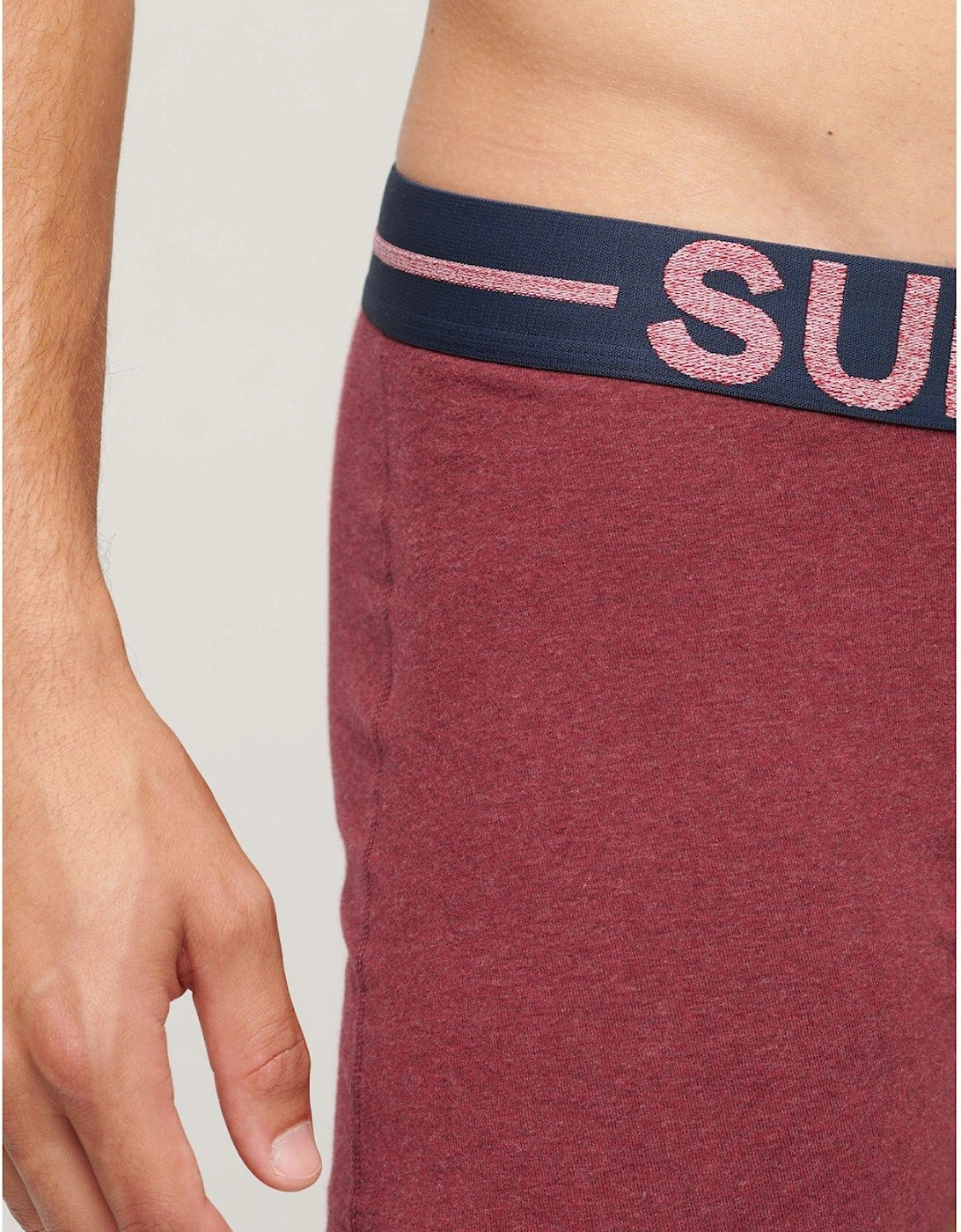 3-pack Logo Waistband Boxers - Red