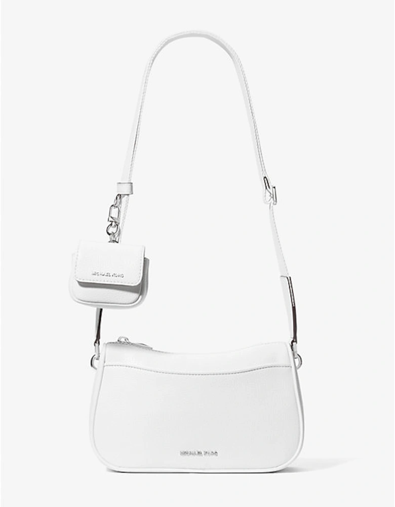Jet Set Medium Pebbled Leather Crossbody Bag with Case for Apple AirPods Pro®