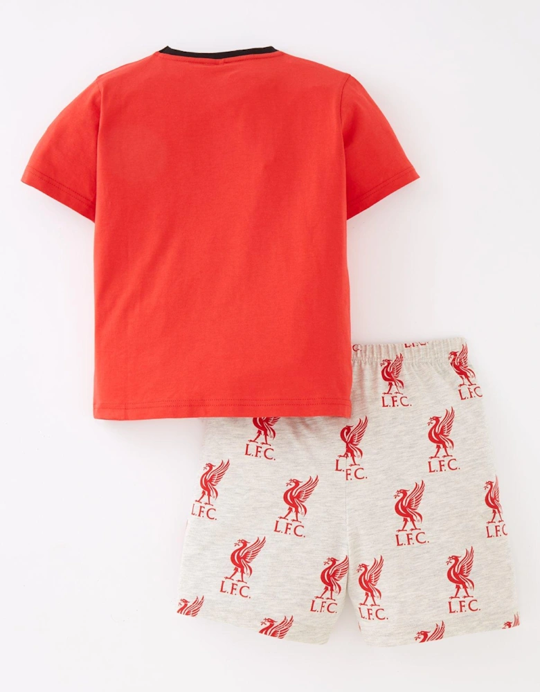 Liverpool Football Club Short Pyjamas - Red