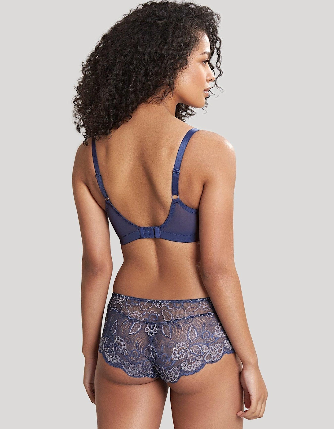 Andorra Non Wired Full Cup Bra - Blue
