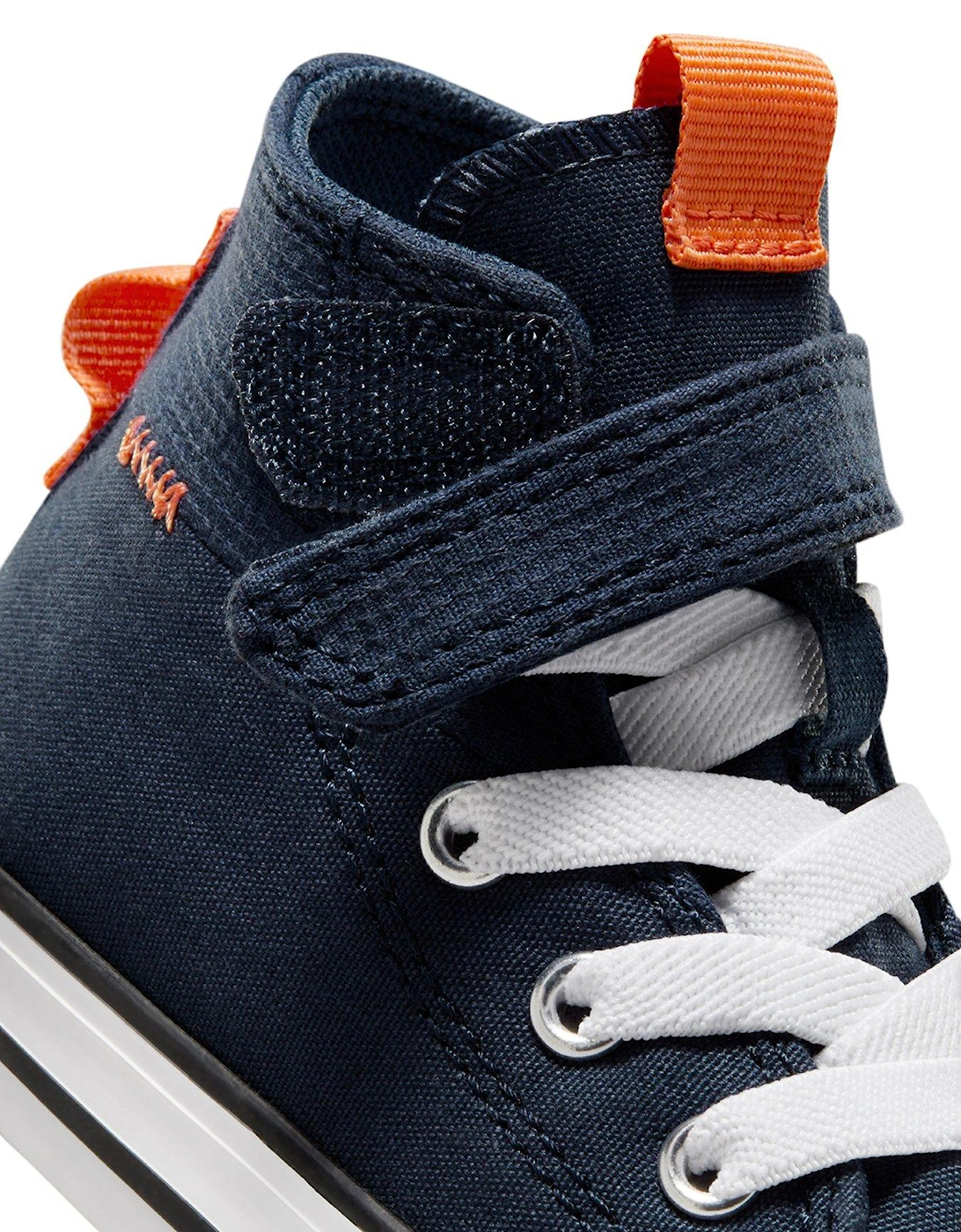 Infant Boys Easy-On Velcro Day Trip Utility High Tops Trainers - Navy