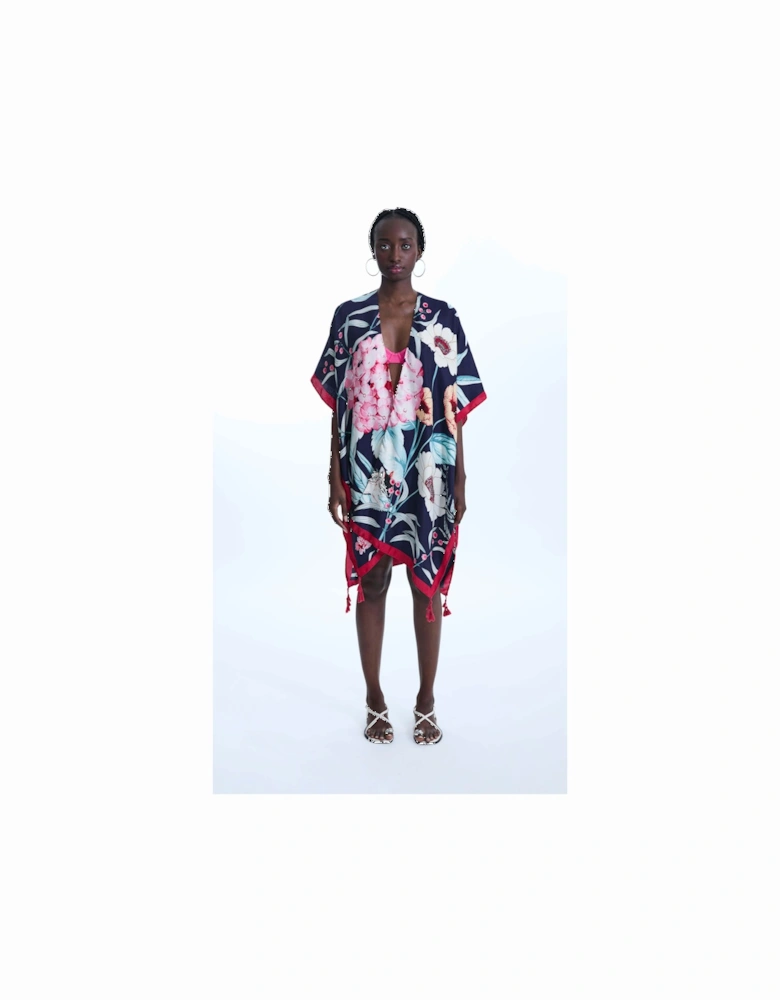 Flower Print Kaftan