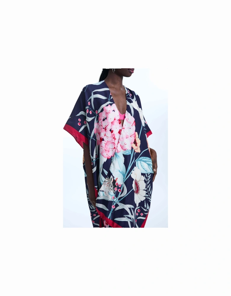 Flower Print Kaftan