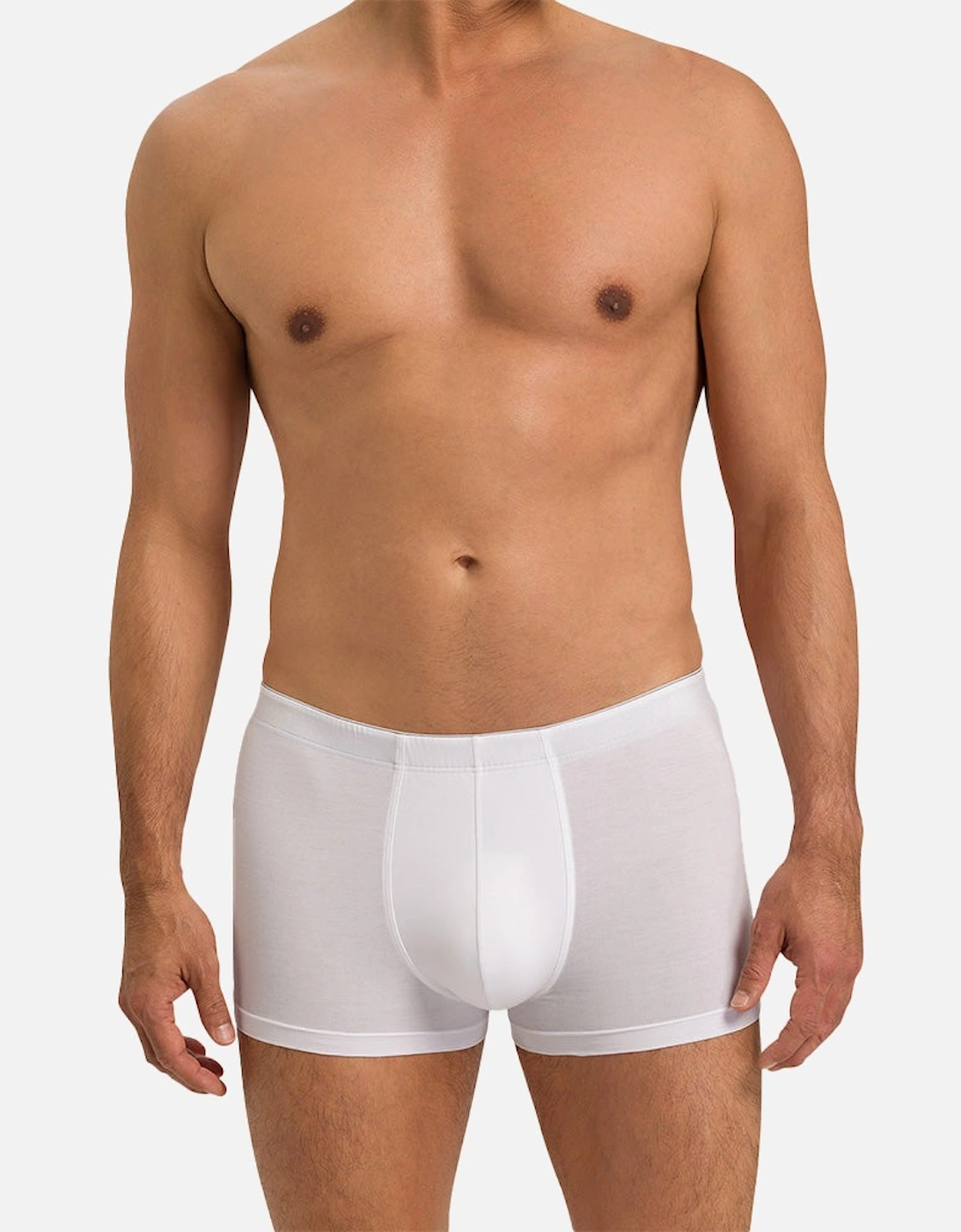 Cotton Superior Boxer Trunk, White