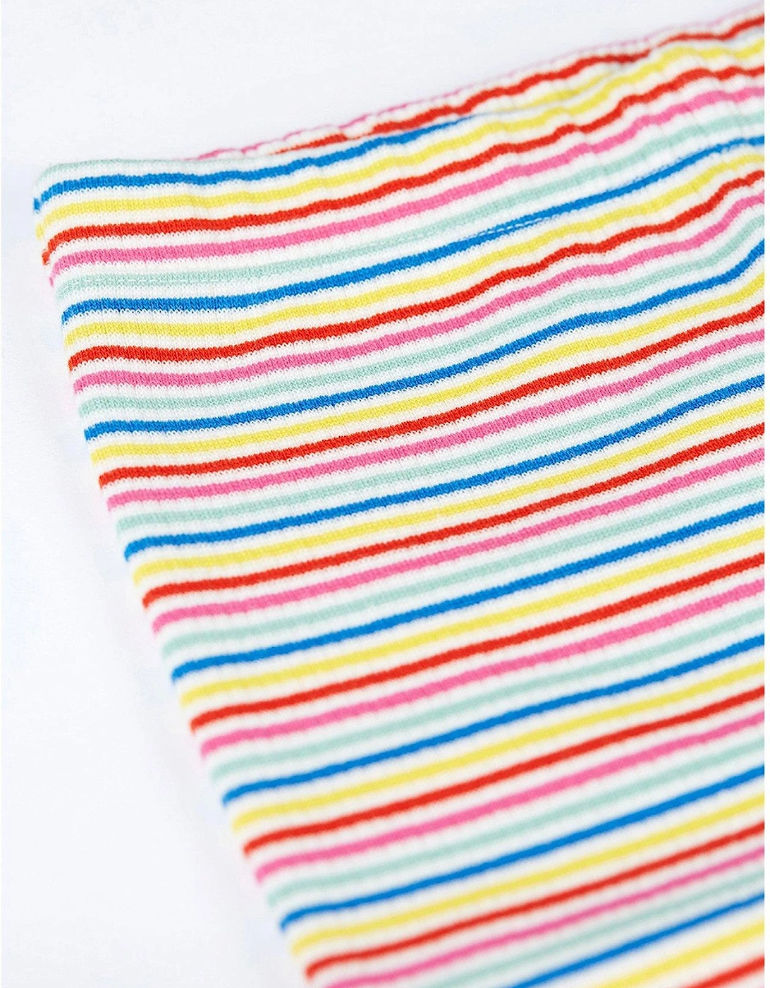 Girls Laurie Rainbow Rib Stripe Shorts - Multi