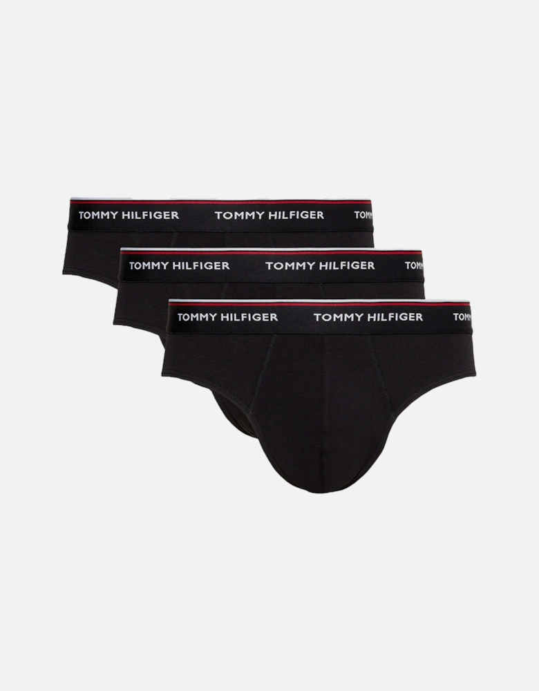 3-Pack Premium Essentials Briefs, Black